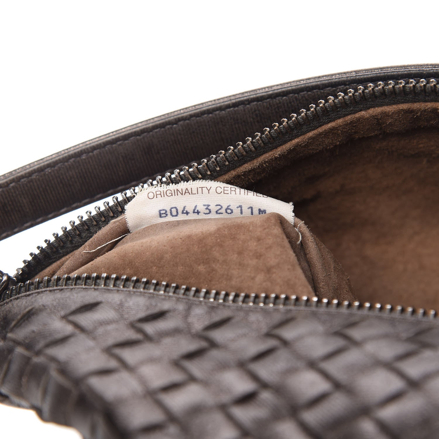 Bottega Veneta Metallic Nappa Intrecciato Small Shoulder Bag Steel 9 of 10