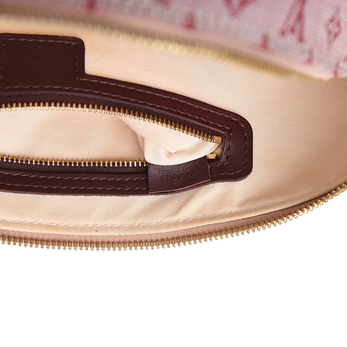 Mini Monogram Alma Long Cherry