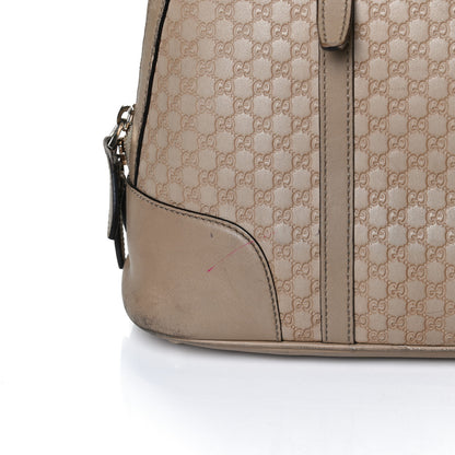 Gucci Microguccissima Small Nice Top Handle Dome Bag Beige 17 of 22