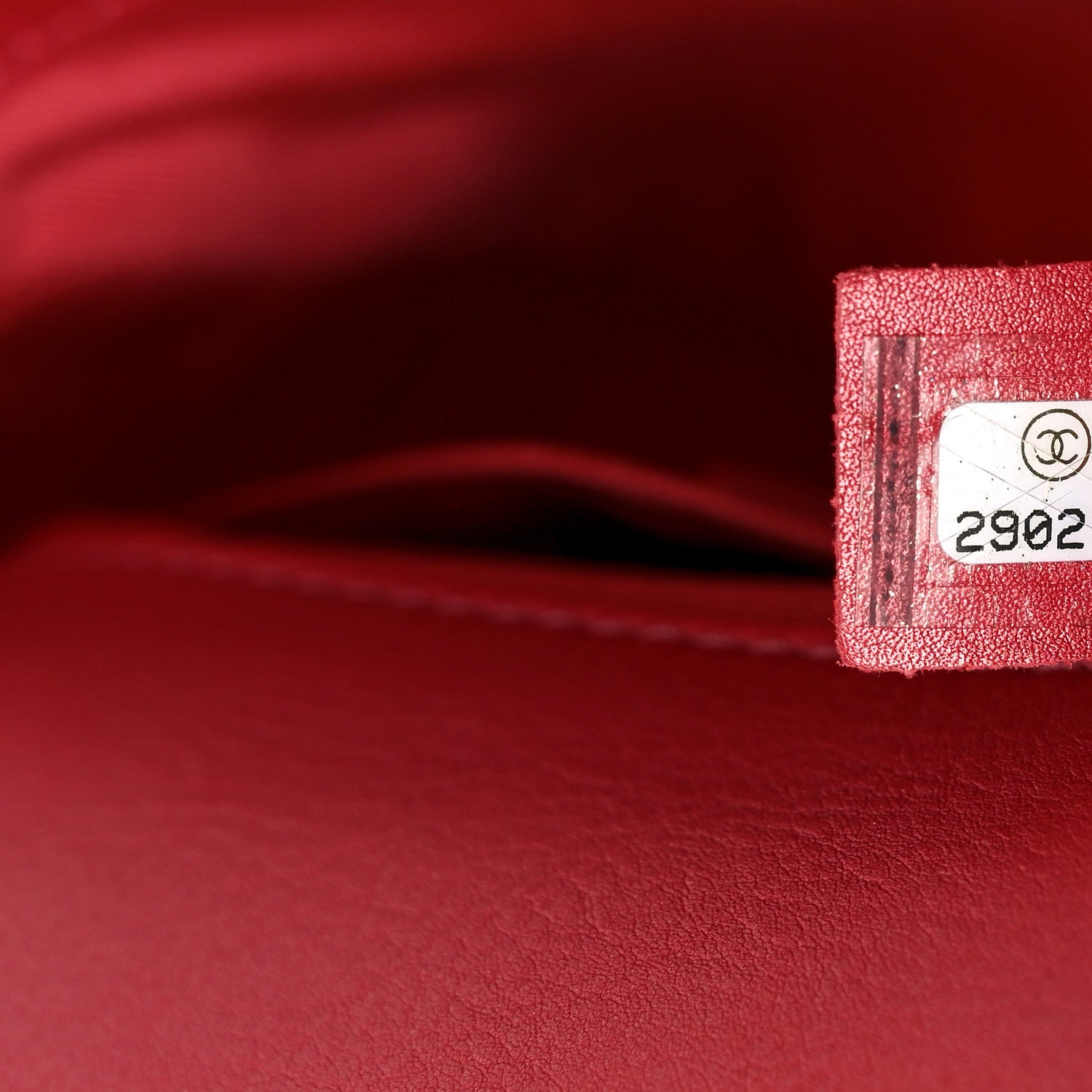 Chanel Calfskin Quilted Top Handle Flap Dark Pink 6 of 9