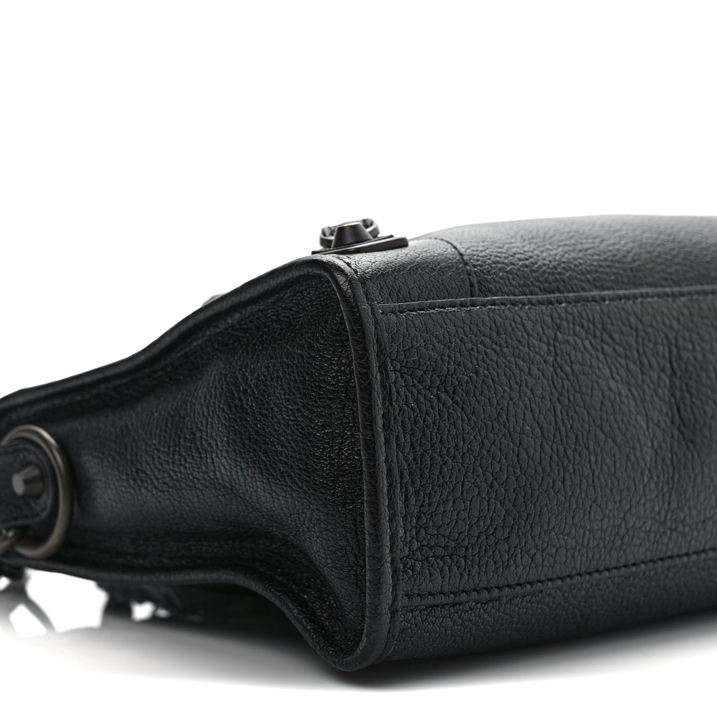 Chevre Classic Hardware Metallic Edge S City Black