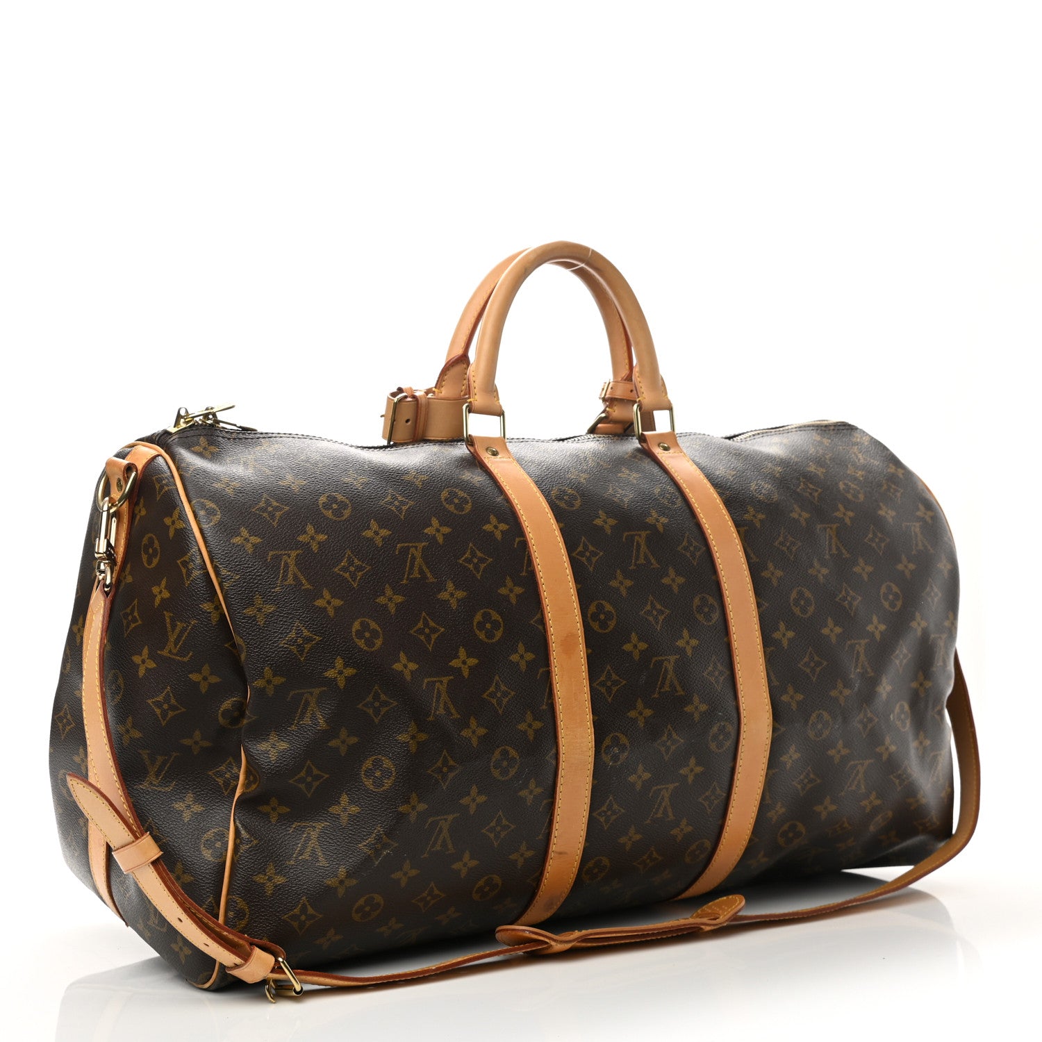 Louis Vuitton Monogram Keepall Bandouliere 55 3 of 13