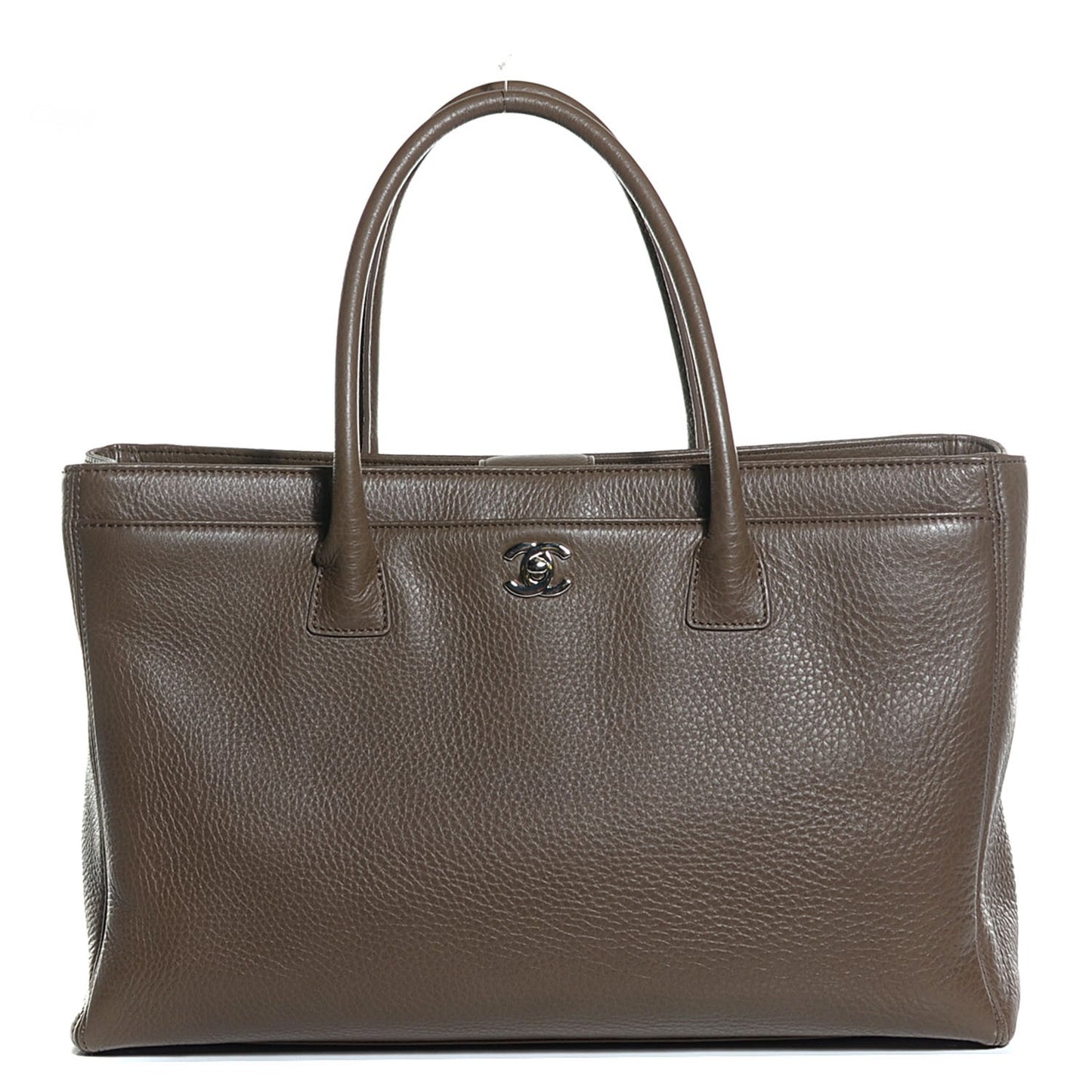Deerskin Cerf Executive Shopper Tote Brown