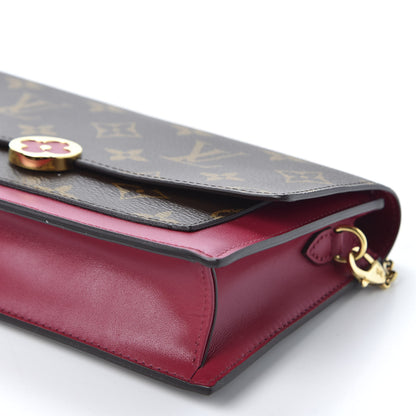 Louis Vuitton Monogram Flore Chain Wallet Fuchsia 6 of 8