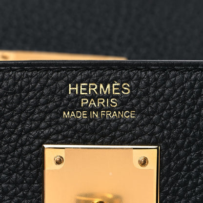 Hermes Togo Kelly Retourne 32 Black 24 of 35