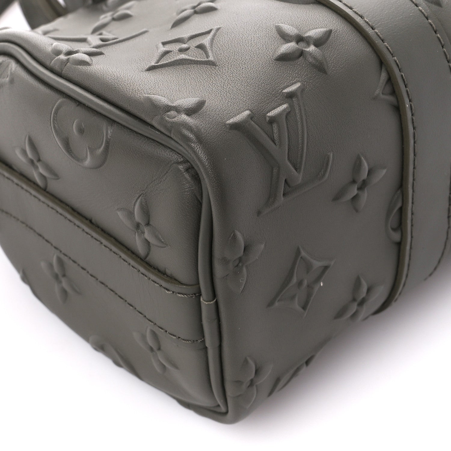 Louis Vuitton Monogram Seal Keepall XS Khaki 8 of 11