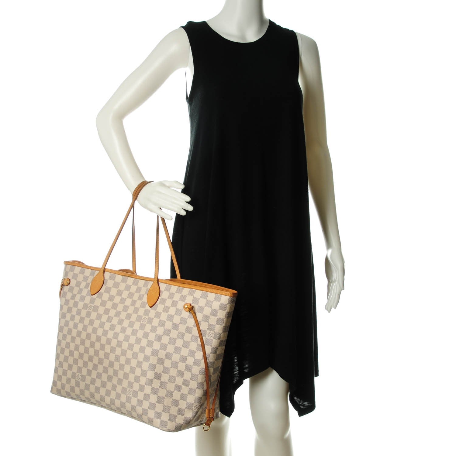 Louis Vuitton Damier Azur Neverfull GM 2 of 9