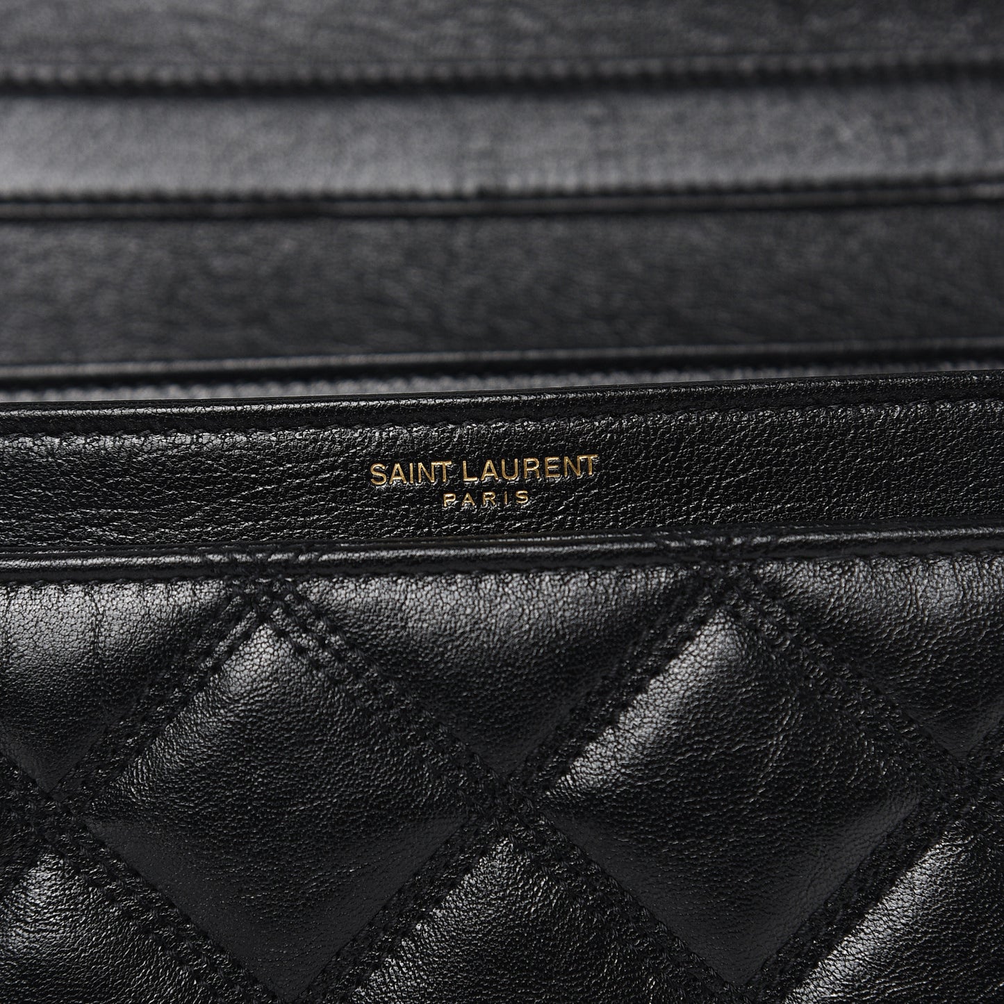 Lambskin Quilted Small Becky Chain Bag Black