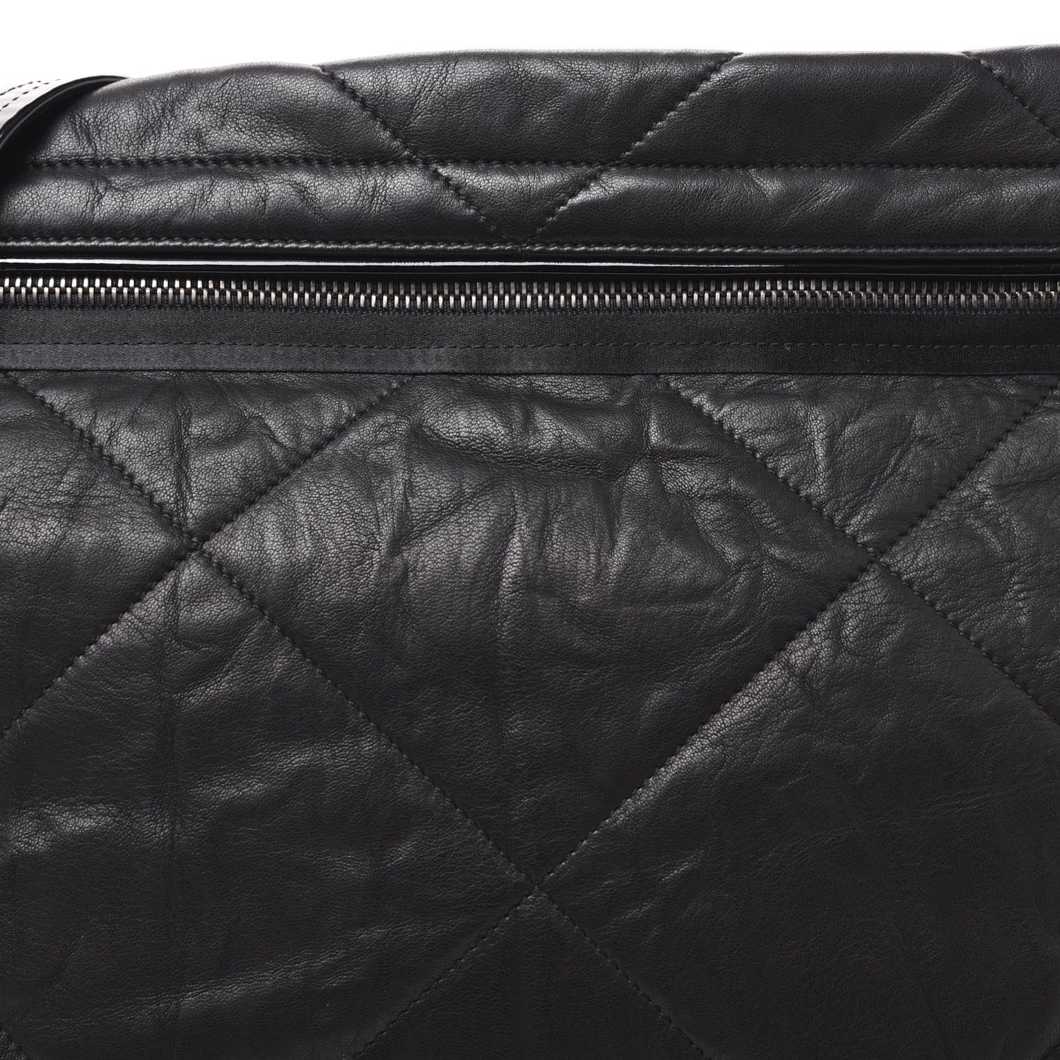 Lanvin Lambskin Quilted Amalia Crossbody Bag Black 8 of 9