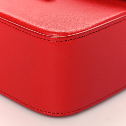 Lanvin Goatskin JL Carnet Crossbody Red 9 of 9