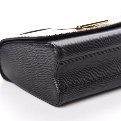 Louis Vuitton Epi Twist Shoulder Bag MM Black 5 of 8