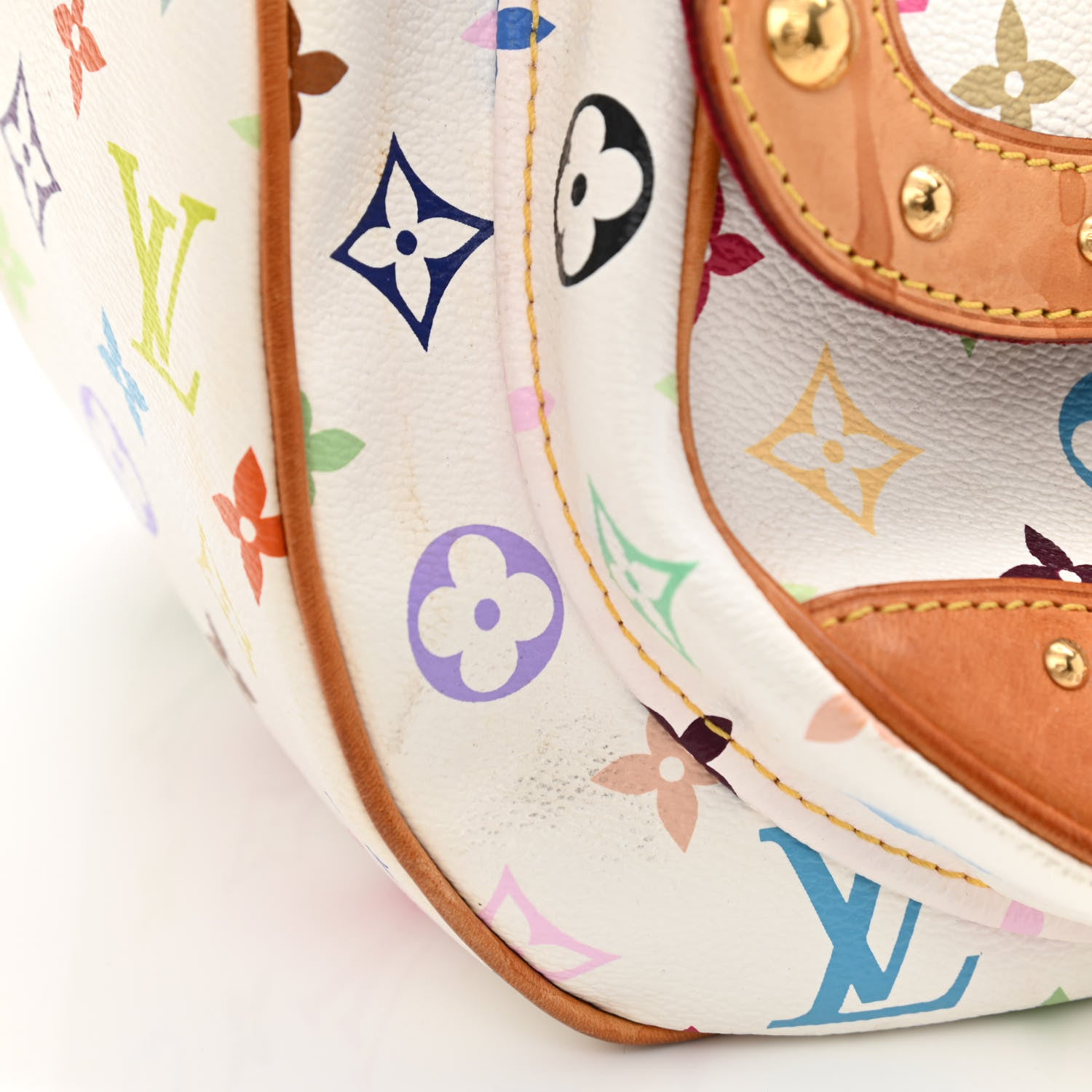 Louis Vuitton Monogram Multicolor Rita White 13 of 14