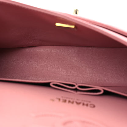 Chanel Caviar Quilted Medium Double Flap Pink 5 of 12