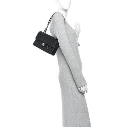 Chanel Caviar Quilted Small Double Flap Black 2 of 11