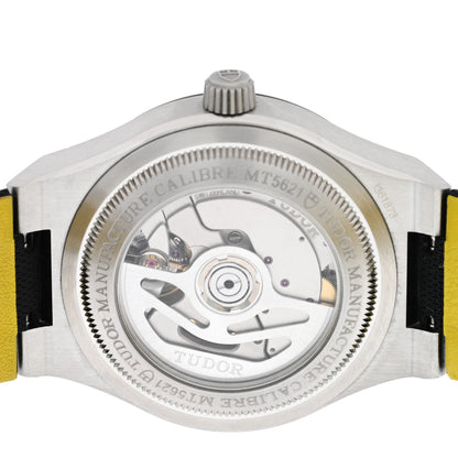 TUDOR Stainless Steel Fabric 40mm North Flag Automatic Watch Black 91210N 4 of 4
