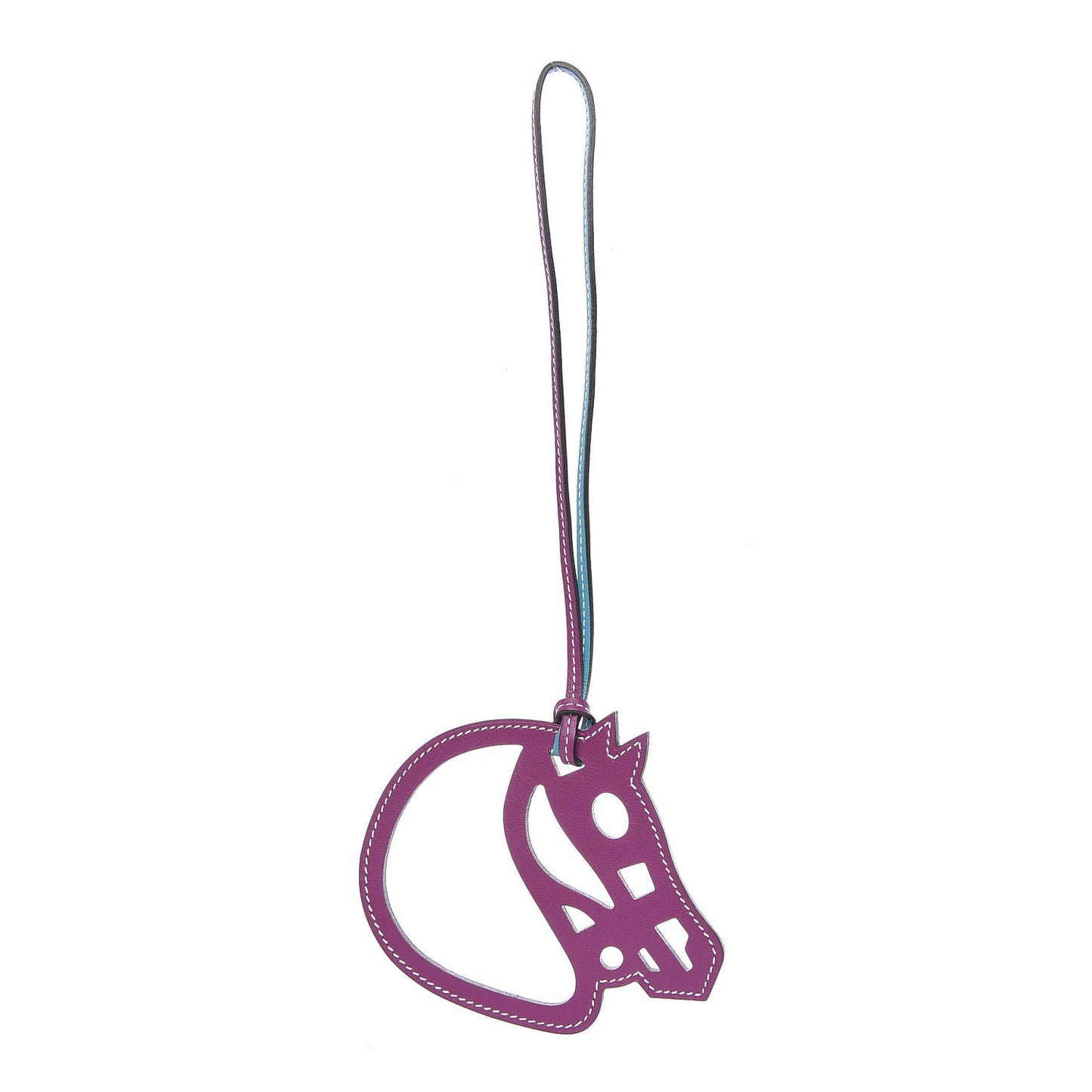 Swift Paddock Cheval Horse Bag Charm Anemone Bleu Atoll