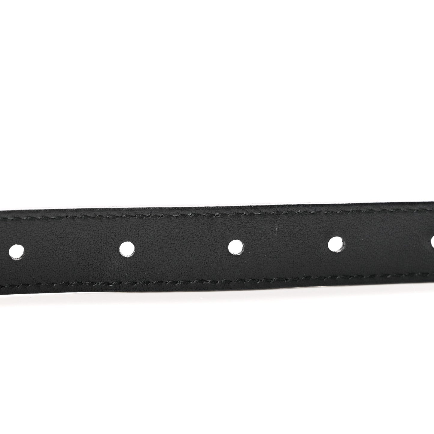 Calfskin Double G 20mm Belt 75 30 Black