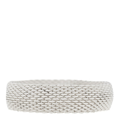 Tiffany Sterling Silver Somerset Mesh Bracelet 2 of 3