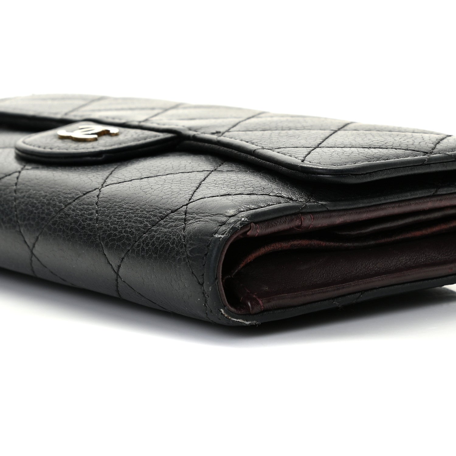 Chanel Caviar Quilted Large Flap Wallet Black 5 of 13