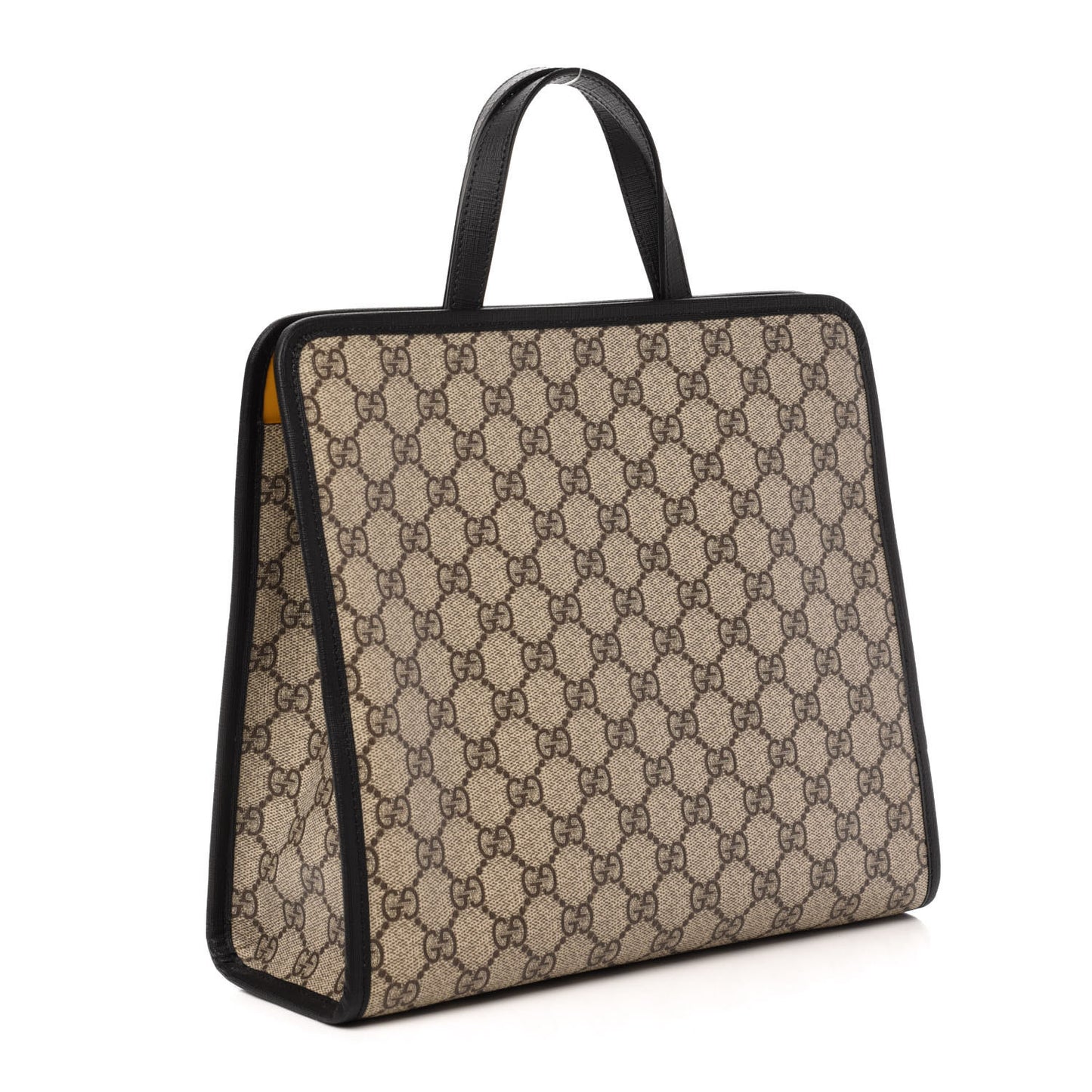 GG Supreme Monogram Childrens Chick Tote Black