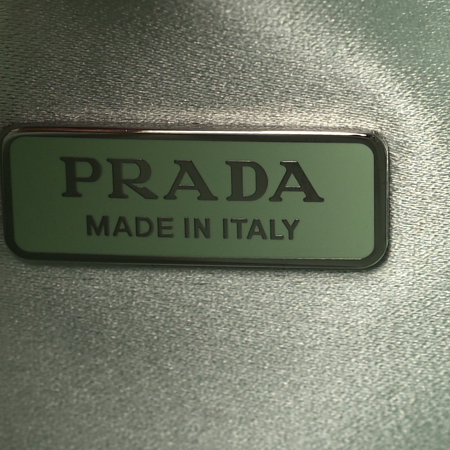 Prada Satin Crystal Mini Re-Edition 2000 Bag Acqua 6 of 10