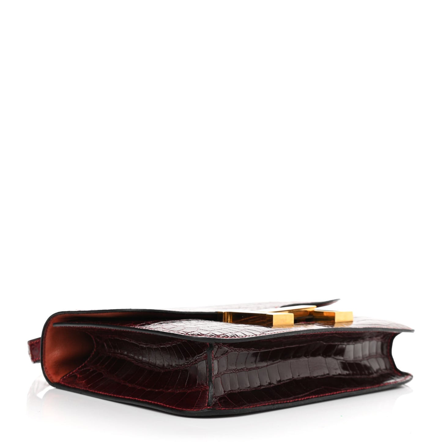 Shiny Porosus Crocodile Constance 23 Rouge H