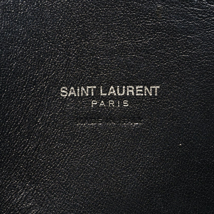 Saint Laurent Grained Calfskin Small Sac De Jour Black 7 of 12
