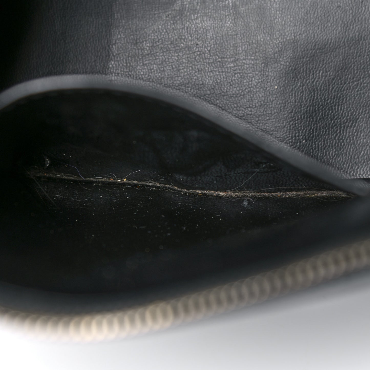 Patent CC Vanity Cosmetic Case Black