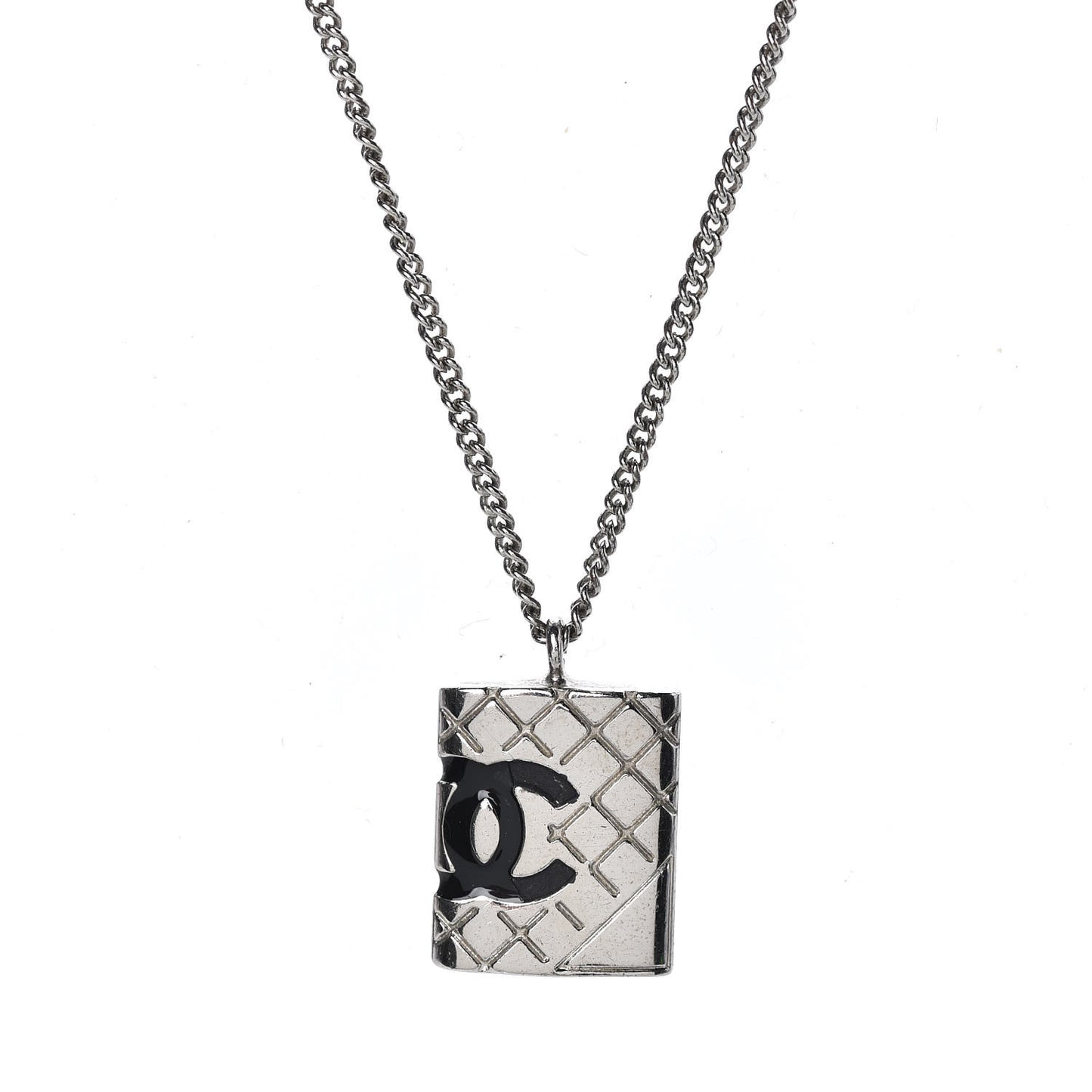 Cambon Pendant Necklace Silver
