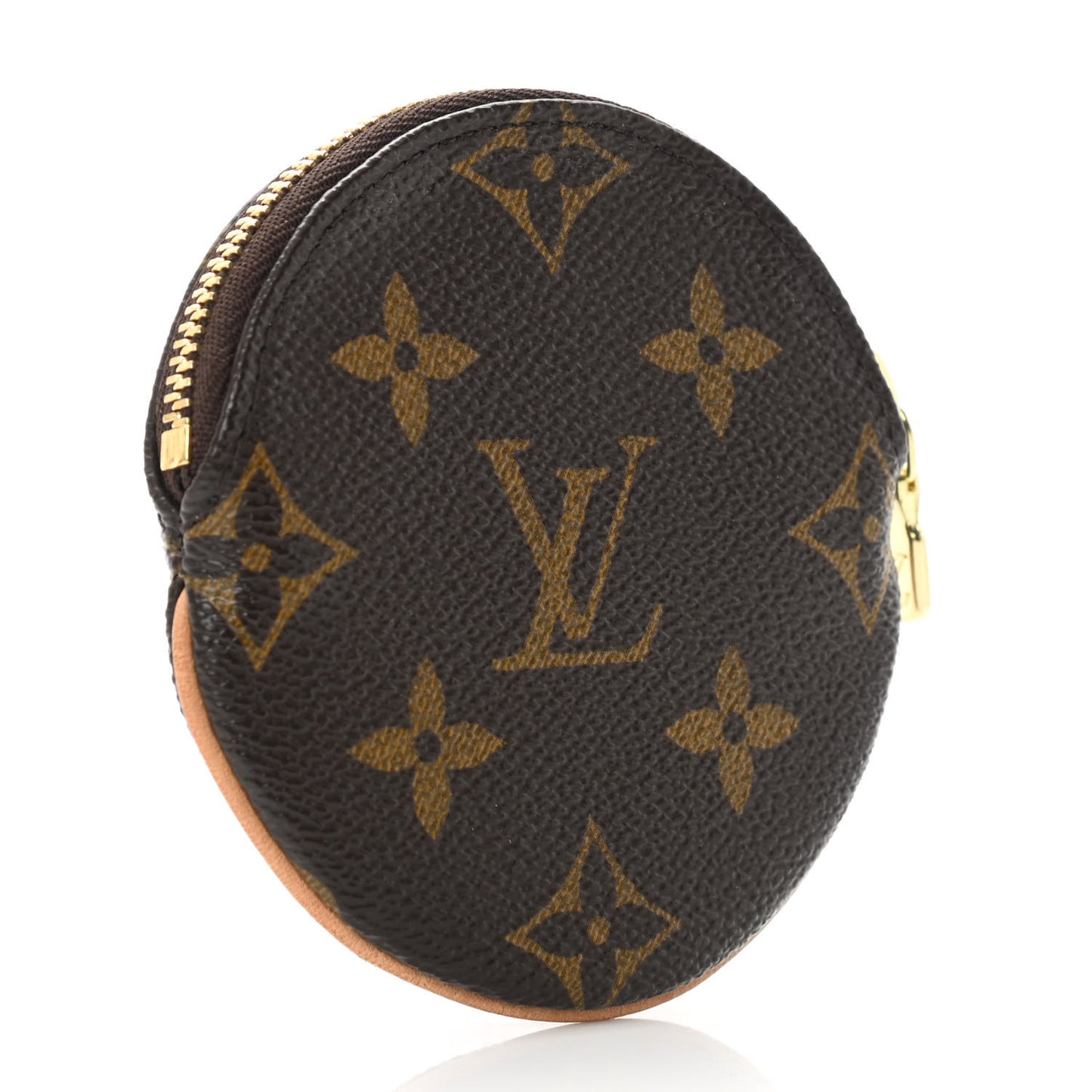 Monogram Round Coin Purse