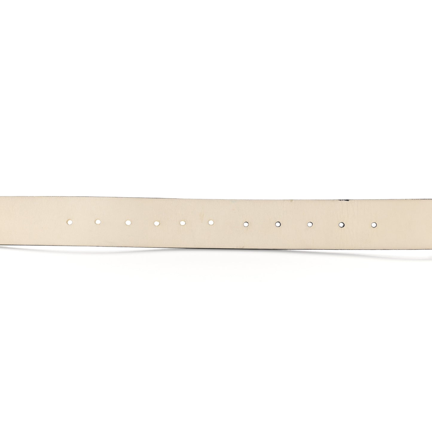 Calfskin Double G Belt 95 38 White