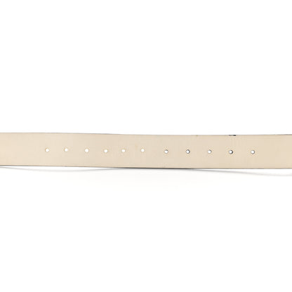 Gucci Calfskin Double G Belt 95 38 White 4 of 10