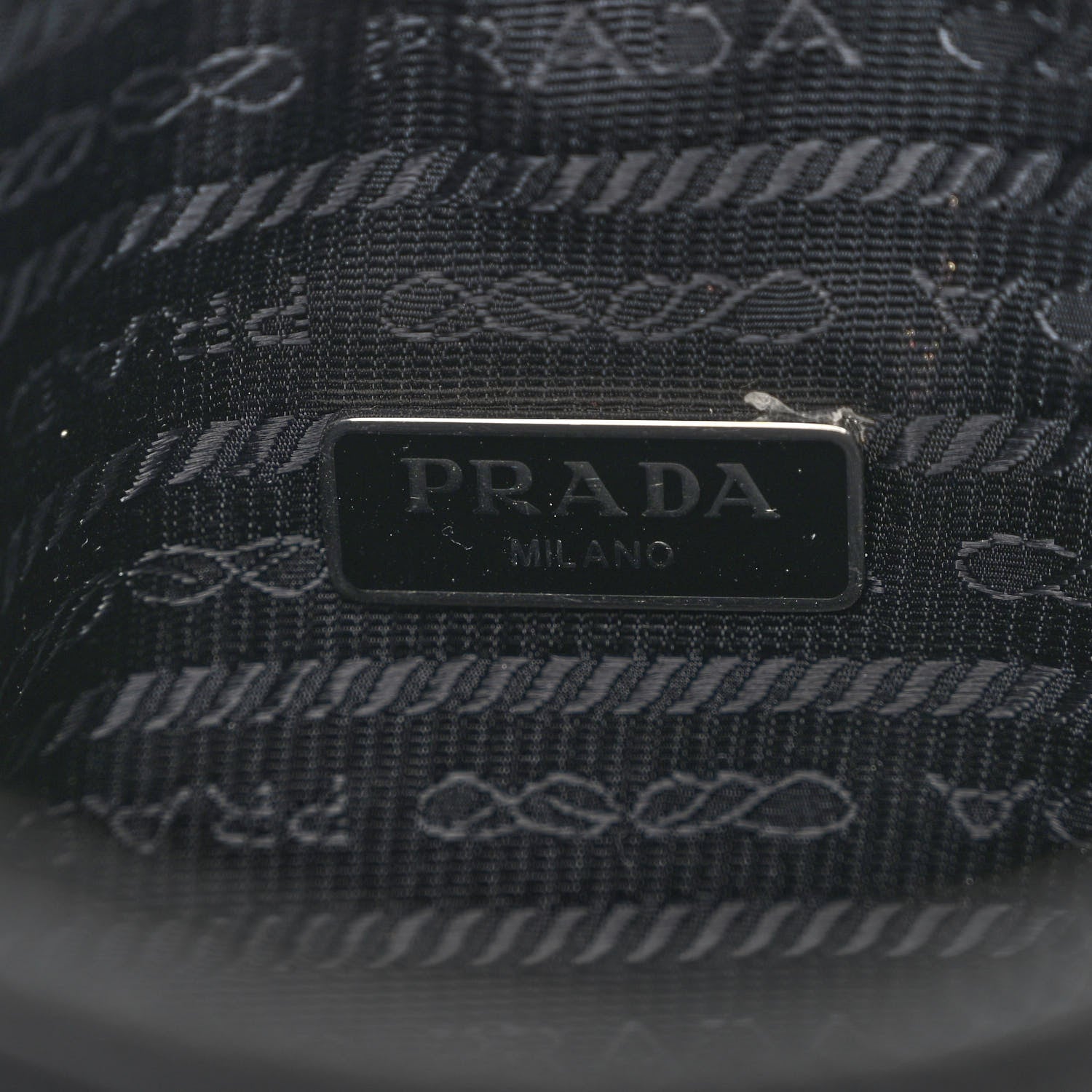 Prada Tessuto Nylon Mini Re-Edition 2000 Bag Black 6 of 11