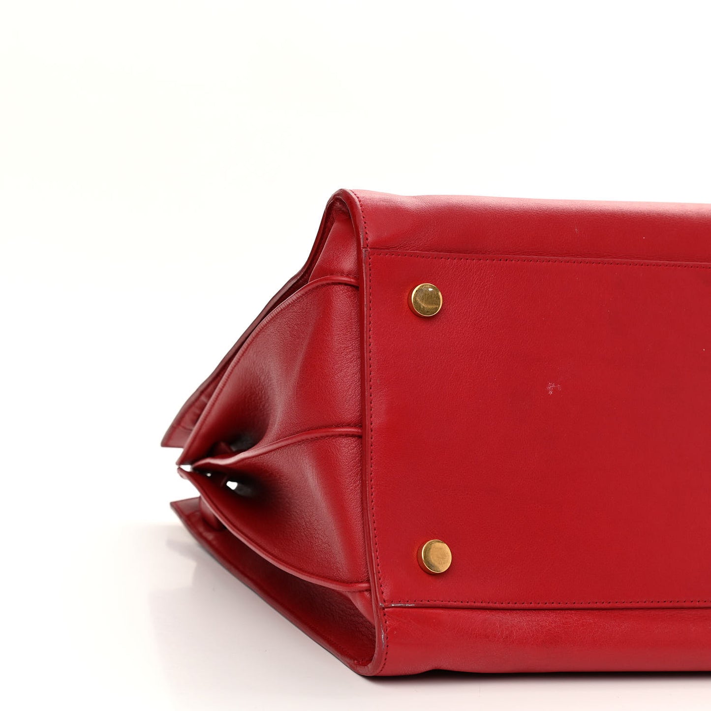 Calfskin Large Sac de Jour Carryall Rouge Orient