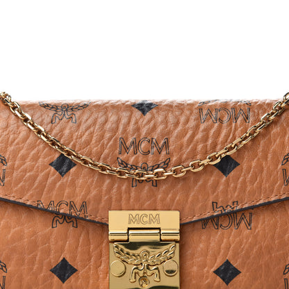 MCM Visetos Large Patricia Wallet On Chain Cognac 11 of 11