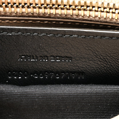 Saint Laurent Calfskin Y Quilted Monogram Small Loulou Chain Satchel Dark Beige 7 of 10