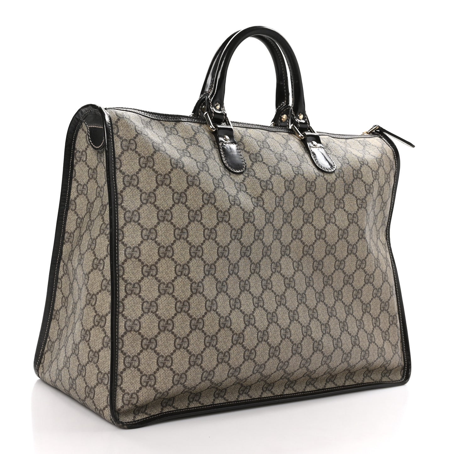 GG Plus Monogram Medium Joy Tote Dark Brown