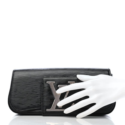 Louis Vuitton Epi Electric Sobe Clutch Black 2 of 8