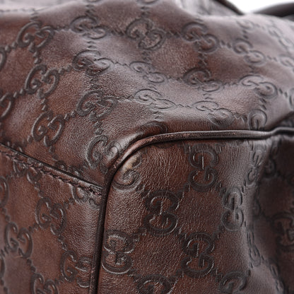 Gucci Guccissima Medium Sukey Tote Chocolate 11 of 12