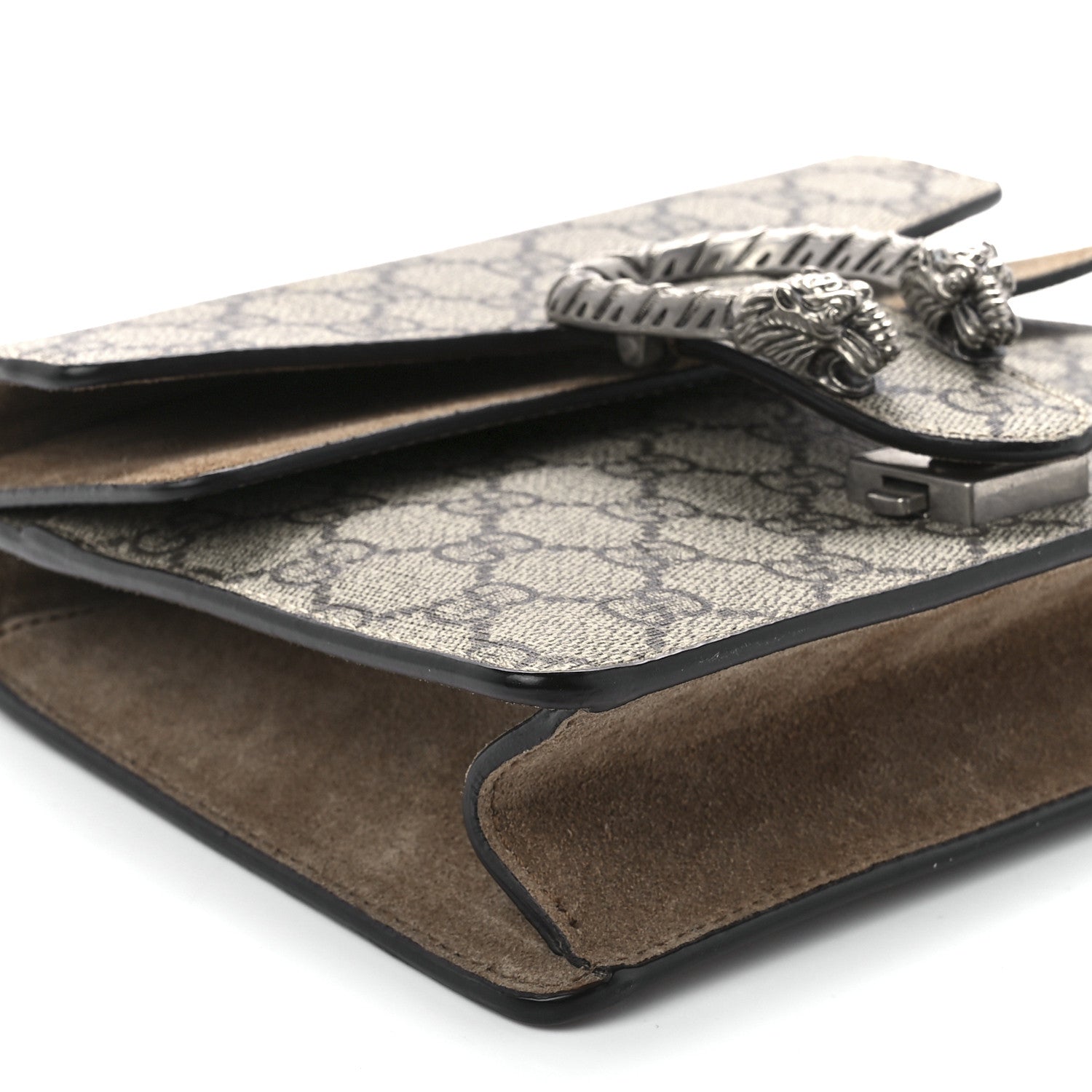 Gucci GG Supreme Monogram Mini Dionysus Shoulder Bag Taupe 9 of 10