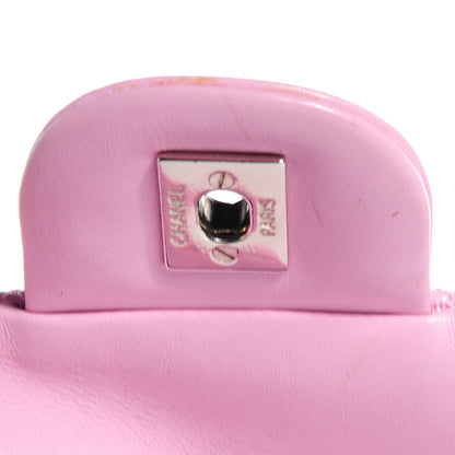 Chanel Calfskin Quilted Large Cambon Flap Pink Black 10 of 12