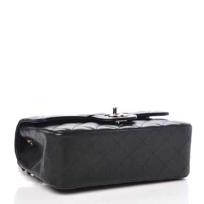 Chanel Caviar Quilted Mini Rectangular Flap Black 4 of 8