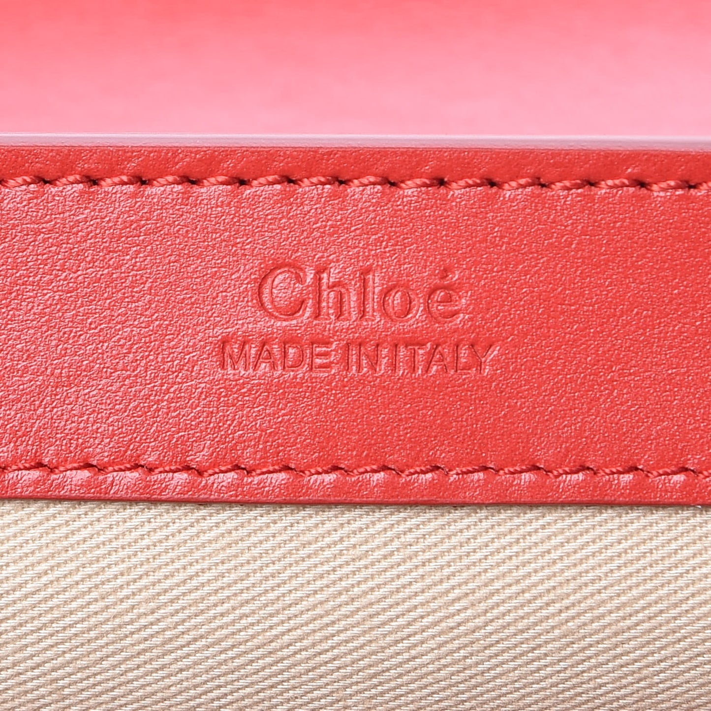 Calfskin Suede C Clutch With Chain Plaid Red