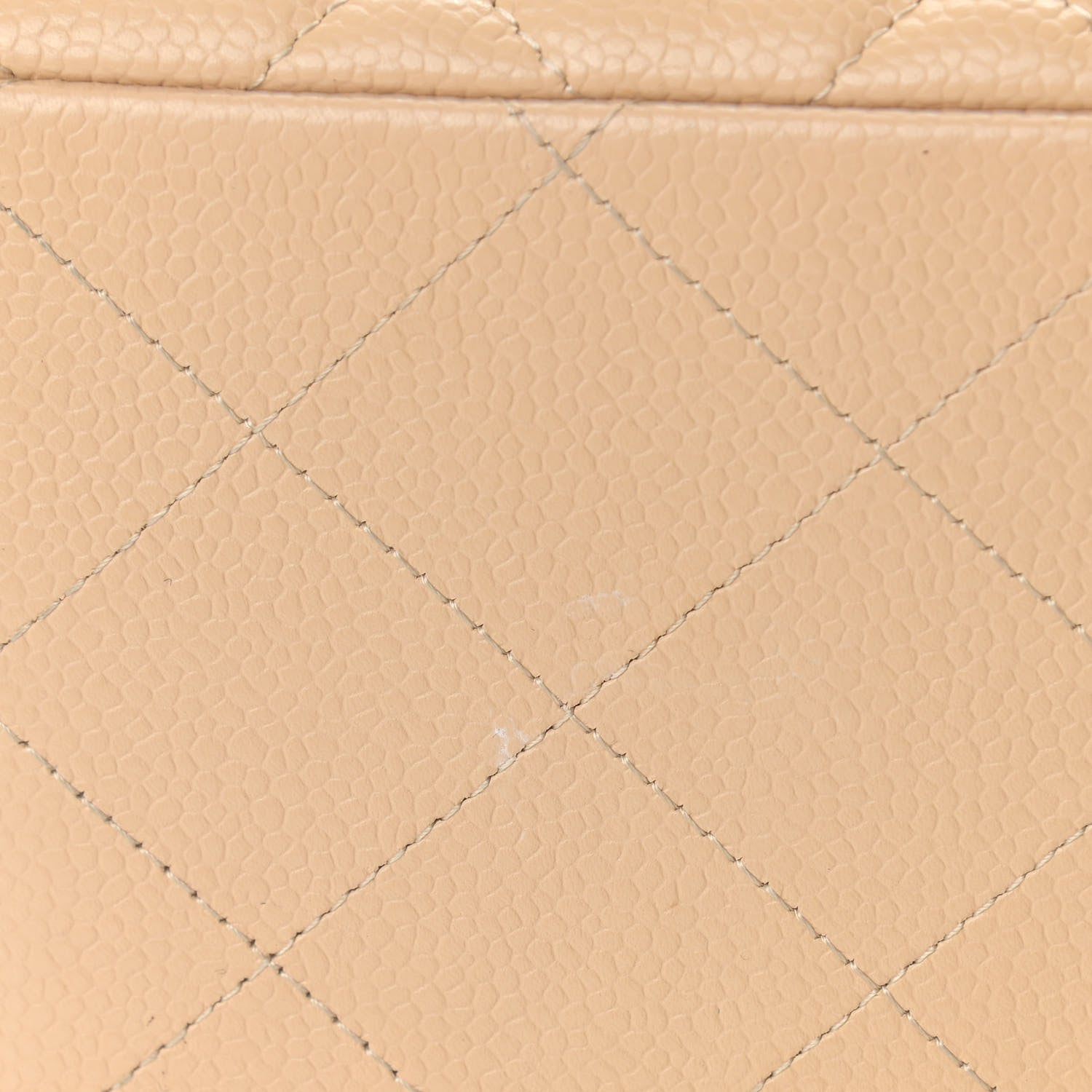 Chanel Caviar Quilted Jumbo Double Flap Beige Clair 12 of 20