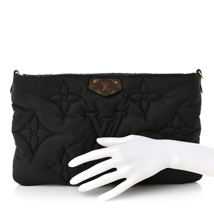 Louis Vuitton Econyl Monogram Pillow Maxi Multi Pochette Accessories Mini Pochette Black 2 of 7