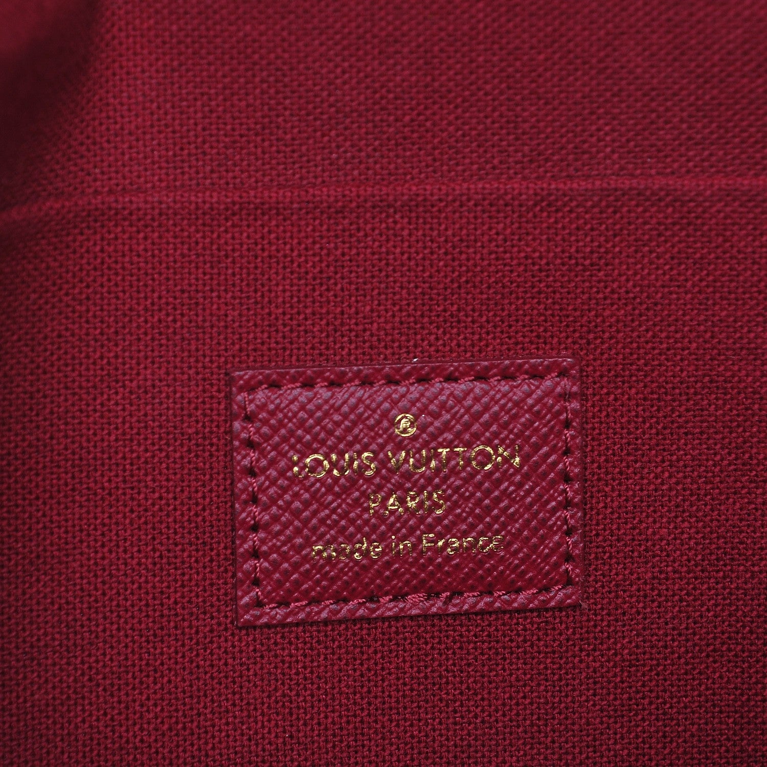 Louis Vuitton Monogram Pochette Felicie Chain Wallet Fuchsia 6 of 7