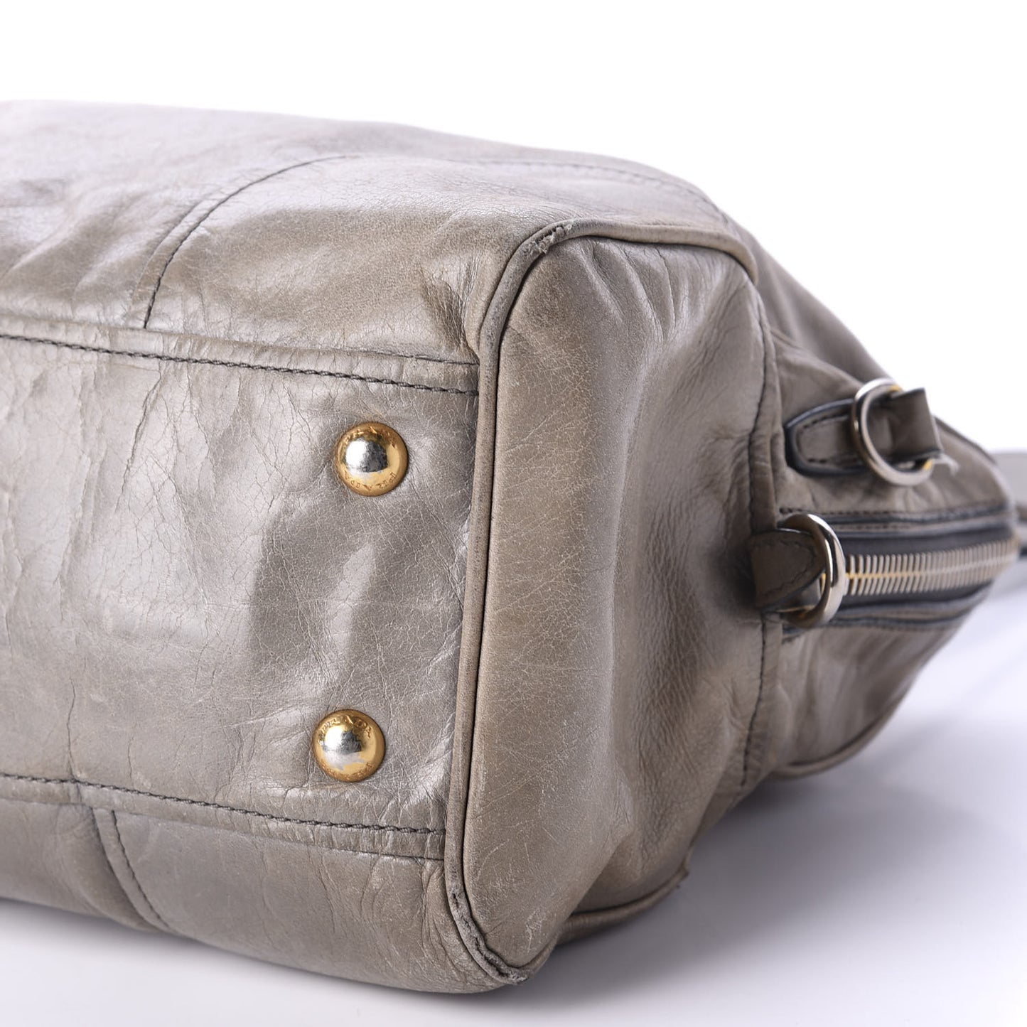 Vitello Shine Bauletto Argilla