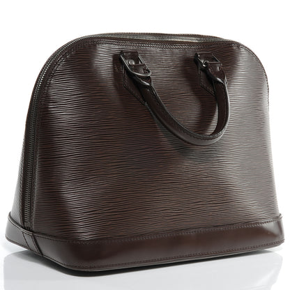 Louis Vuitton Epi Alma PM Moka 3 of 7