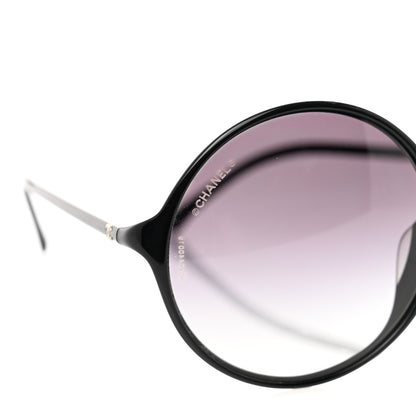 Chanel CC Round Spring Sunglasses 5279-A Black 8 of 8