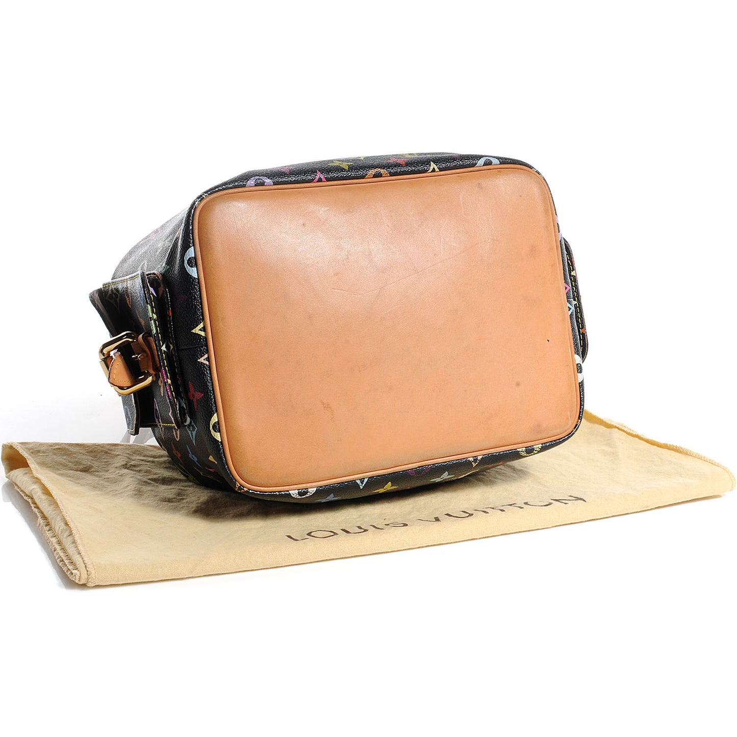 Monogram Multicolor Petit Noe Black